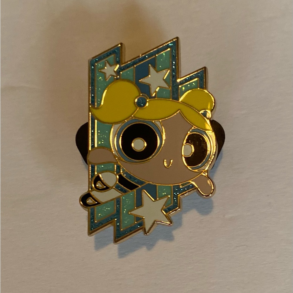 Bubbles The Powerpuff Girls Collectible Enamel FiGPin Mini Mystery Series 1